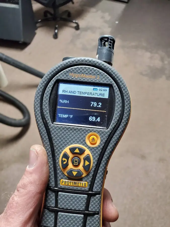 Moisture meter humidity assessment for Fire & Smoke Damage Restoration in Palm Springs